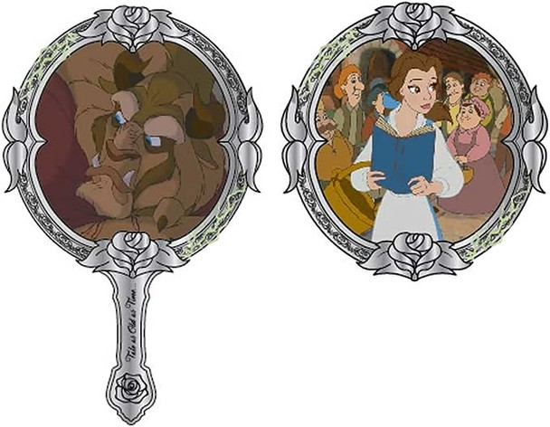 Loungefly Disney Beauty and the Beast Mirror 3" Collector Box Pin