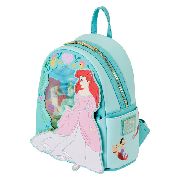 Loungefly Disney The Little Mermaid Princess Lenticular Mini Backpack