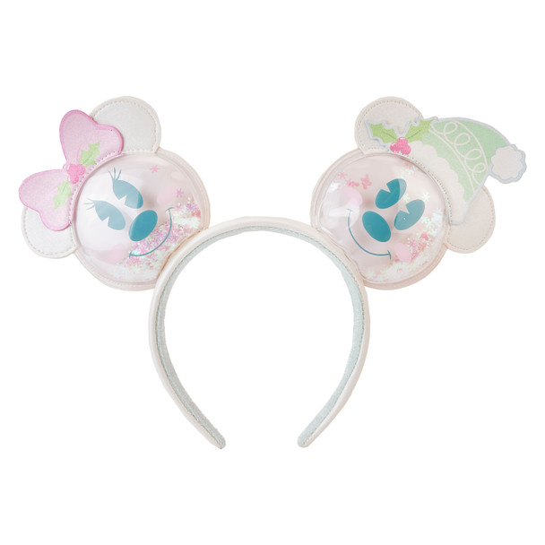 Loungefly Disney Mickey And Minnie Pastel Snowman Headband