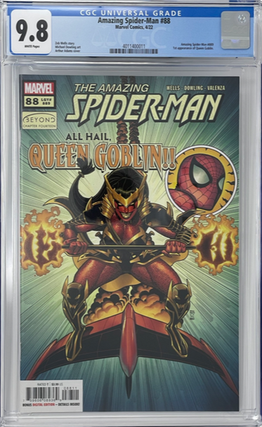 Amazing Spider-Man 88 CGC 9.8 1st Queen Goblin