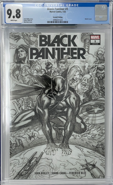 Black Panther 1 CGC 9.8 Second Print