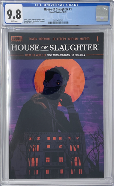 House of Slaughter 1 CGC 9.8 1st Jace Boucher 