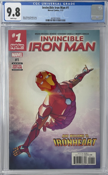 Invincible Iron Man 1 CGC 9.8