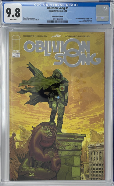 Oblivion Song 1 CGC 9.8 Collector's Edition