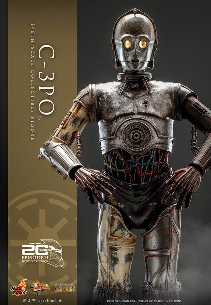 C-3PO Star Wars Episode II Sixth Scale Figure