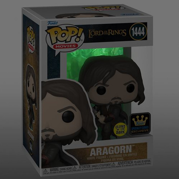 The Lord of the Rings Aragorn (Army of the Dead) Glow-in-the-Dark Funko Pop! Vinyl Figure #1444 - Specialty Series