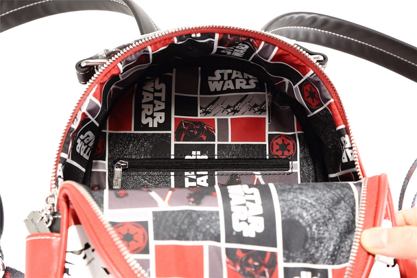 Loungefly Star Wars Darth Vader Minimalist Art Mini Backpack Exclusive