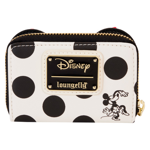 Loungefly Disney Minnie Rocks The Dots Accordion Card Holder