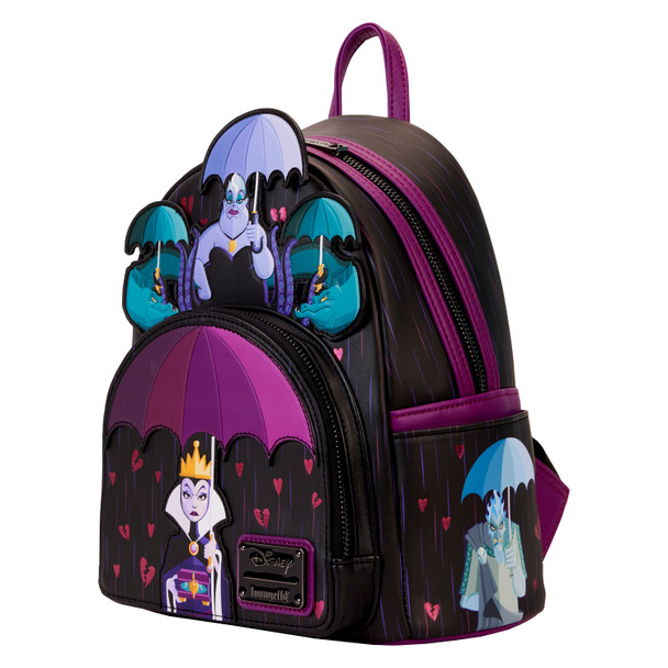 Loungefly Disney Villains Curse Your Hearts Mini Backpack