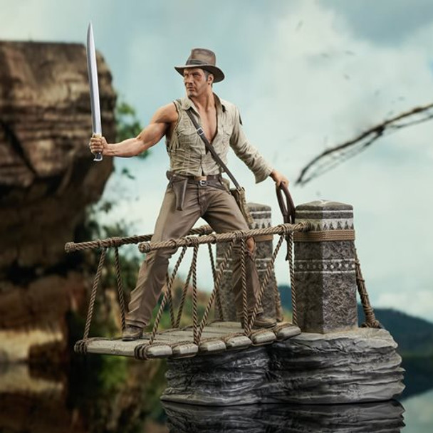 Indiana Jones and the Temple of Doom Rope Bridge Deluxe Gallery Statue