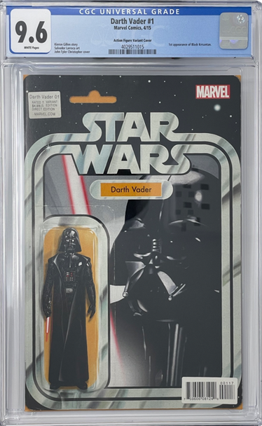 Star Wars Darth Vader 1 CGC 9.6 JTC Action Figure Variant