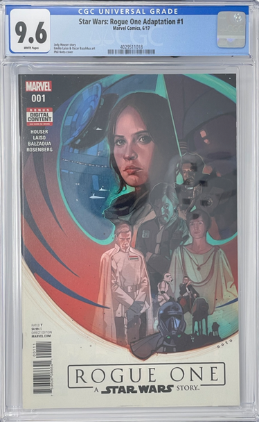 Star Wars Rogue One Adaptation 1 CGC 9.6 1st Andor & K-2SO