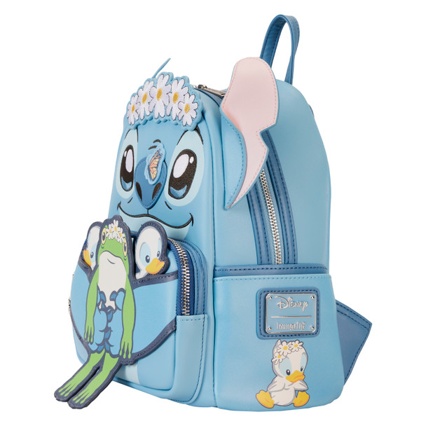 Loungefly Stitch Springtime Daisy Cosplay Mini Backpack