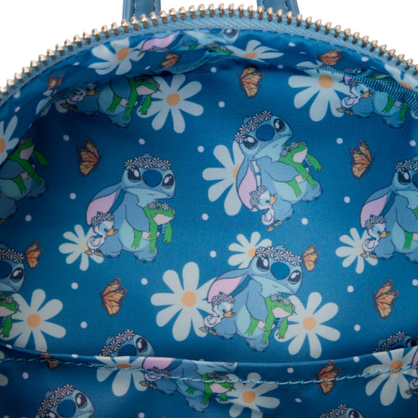 Loungefly Stitch Springtime Daisy Cosplay Mini Backpack