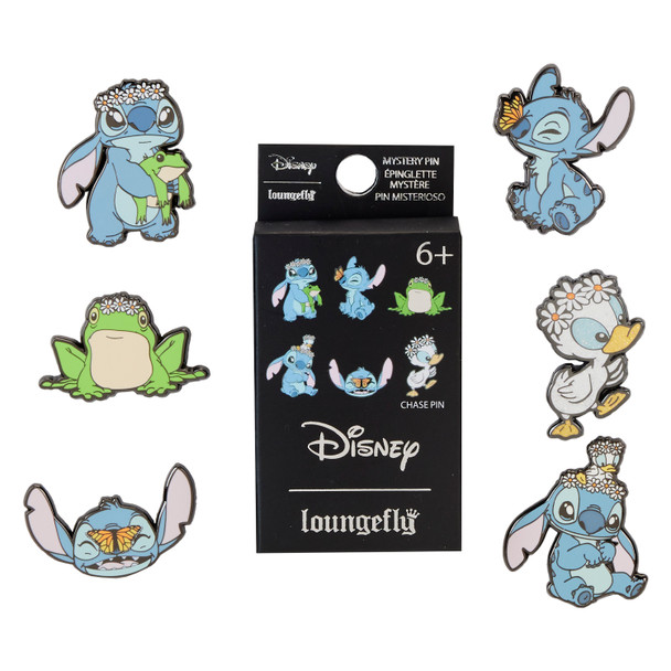 Loungefly Stitch Springtime Daisy Mystery Box Pin [ONE RANDOM PIN]