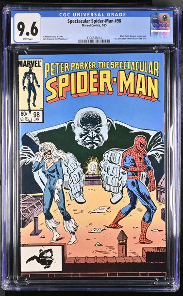 Spectacular Spider-Man 98 CGC 9.6 1st Spot