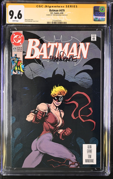 Batman 479 Signature Series CGC 9.6 Tom Mandrake