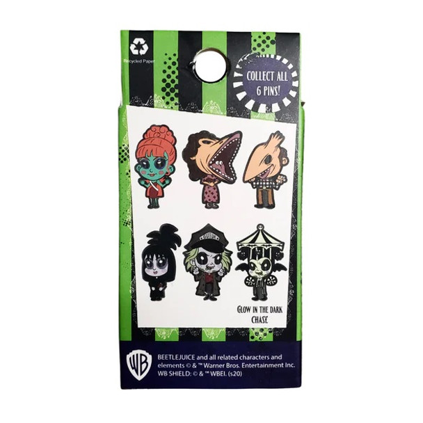 Loungefly Beetlejuice Blind Box Enamel Pin [ONE RANDOM PIN]