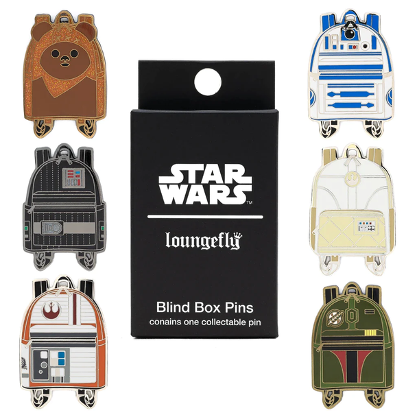 Loungefly Star Wars Mini Backpack Blind Box Pin [ONE RANDOM PIN]