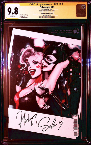 Catwoman 43 Signature Series CGC 9.8 Sozomaika Variant