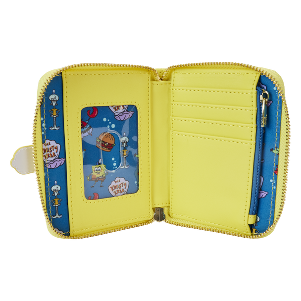 Loungefly SpongeBob SquarePants 25th Anniversary Cosplay Zip Around Wallet