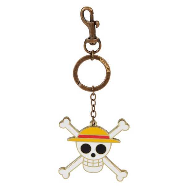 Loungefly One Piece 25th Anniversary Jolly Roger Keychain