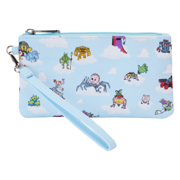 Loungefly Toy Story Movie Collab All-Over Print Nylon Zipper Pouch Wristlet