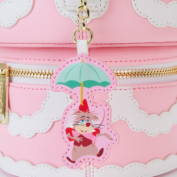 Alice in Wonderland Unbirthday Cake Figural Glow Crossbody Bag