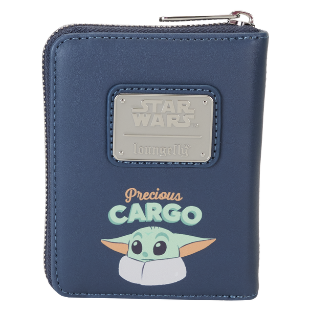 Loungefly The Mandalorian Ahsoka & Grogu Precious Cargo Zip Around Wallet