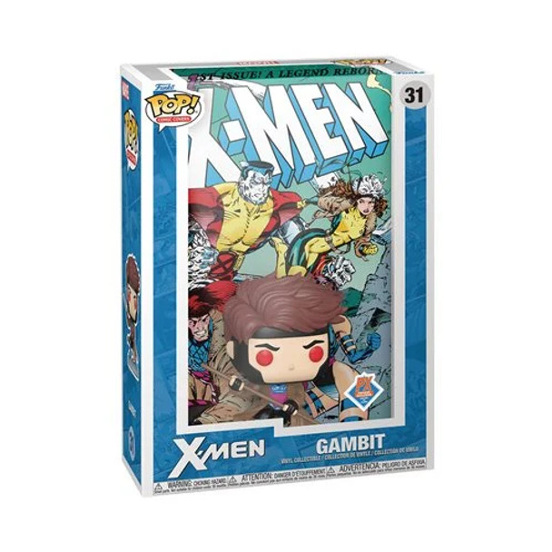 X-Men #1 (1991) Gambit Funko Pop! Comic Cover Vinyl Figure with Case #21 - FCBD Previews Exclusive