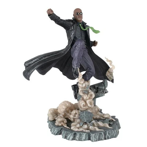 MATRIX モーフィアス　スタチュー The Matrix Gallery Morpheus Deluxe Statue - Comic Spot