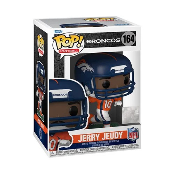 NFL Broncos Jerry Jeudy (Home Uniform) Funko Pop! Vinyl Figure #164