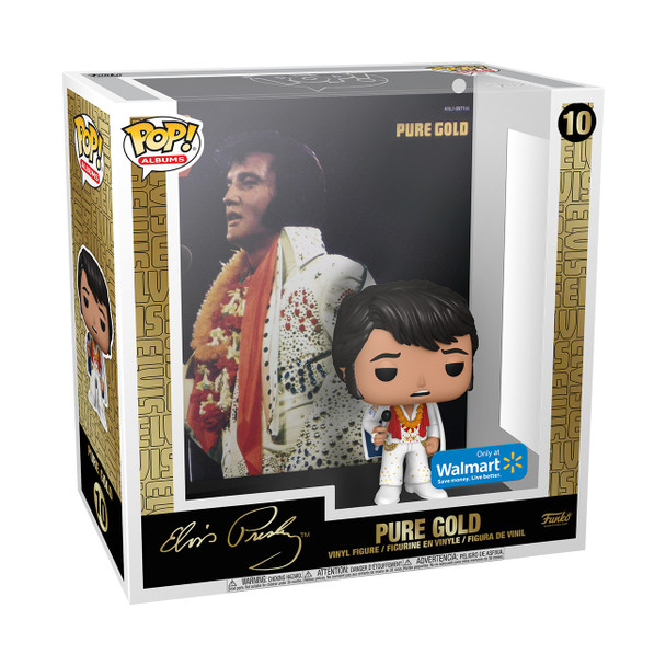 Albums Elvis Presley Pure Gold Funko Pop Vinyl Figure #10 Exclusive