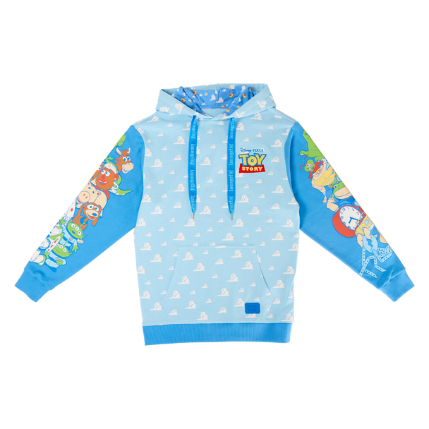 Loungefly Pixar Toy Story Good Vs Baddies Unisex Hoodie