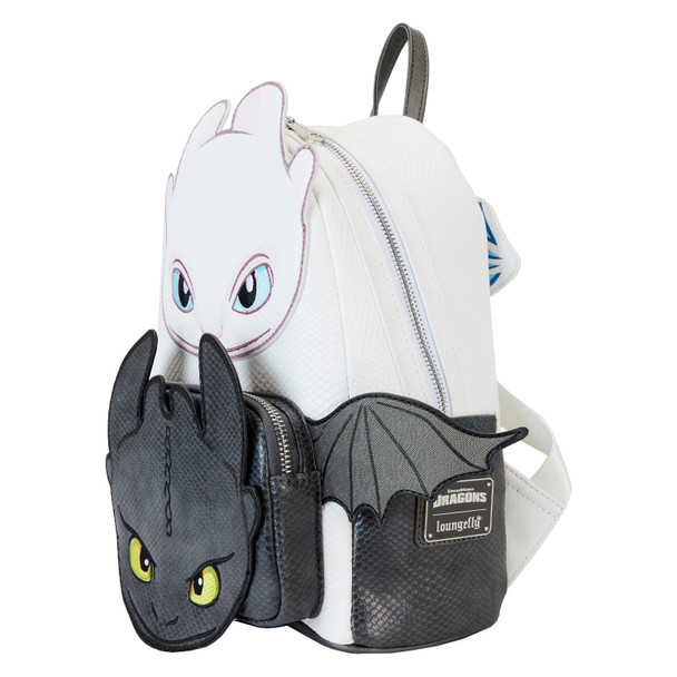 How to Train Your Dragon Light & Night Fury Cosplay Mini Backpack