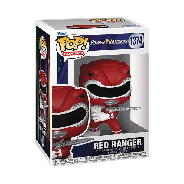 Pop! TV: Mighty Morphin Power Rangers 30th Anniversary - Red Ranger #1374