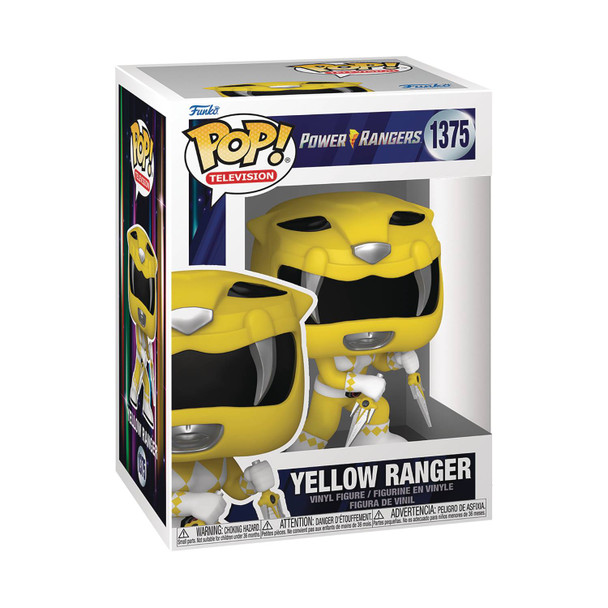 Pop! TV: Mighty Morphin Power Rangers 30th Anniversary - Yellow Ranger #1375