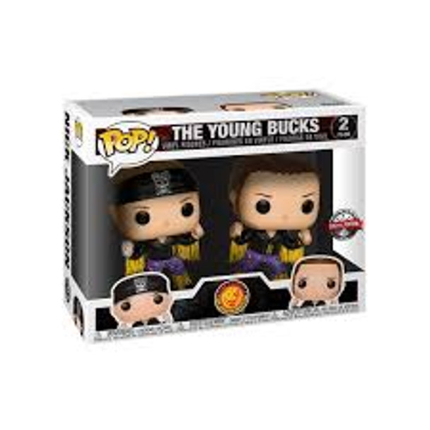 Pop! New Japanese Pro Wrestling 2 Pack The Young Bucks (Hot Topic Exclusive)