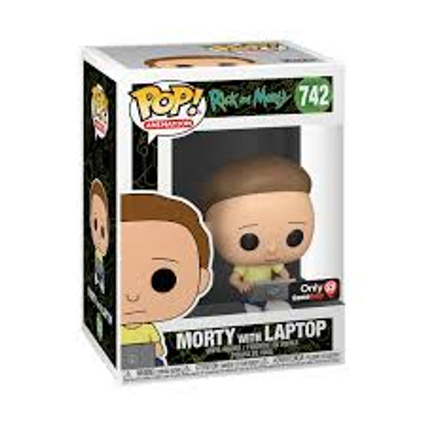 POP! Animation Rick and Morty Morty with Laptop #742