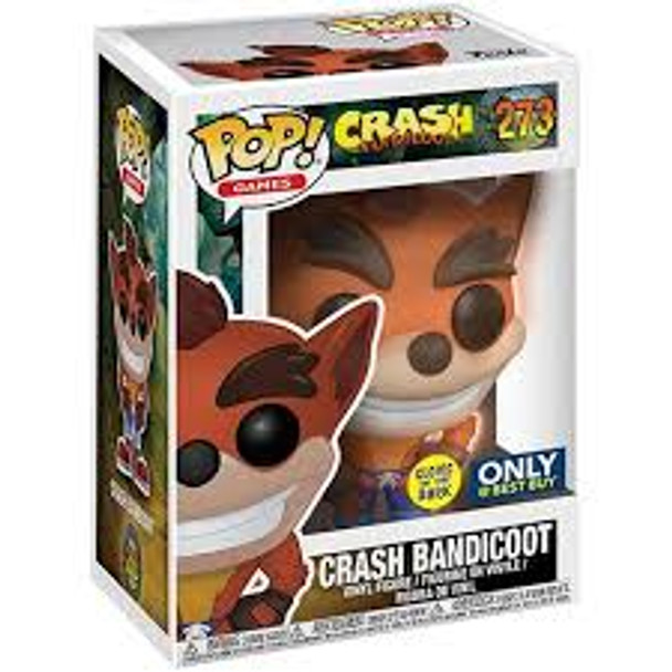 Pop Games Crash Bandicoot Glows in The Dark #273 Best Buy