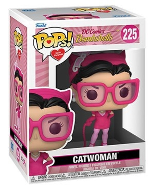 Pop! Heroes: Breast Cancer Awareness - Bombshell Catwoman #225