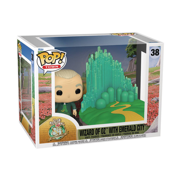 Pop! Town: The Wizard of Oz - 85th Anniversary, Wizard of Oz with Emerald City #38