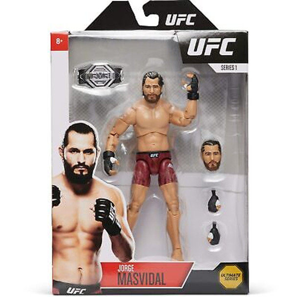UFC Ultimate Series Jorge Masvidal Action Figure - 6.5 Inch Collectible