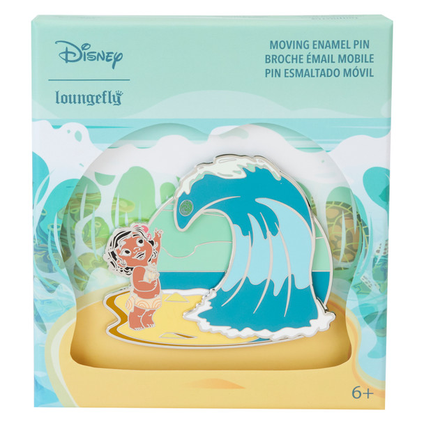 Loungefly Disney Moana Waves 3" Collector Box Pin