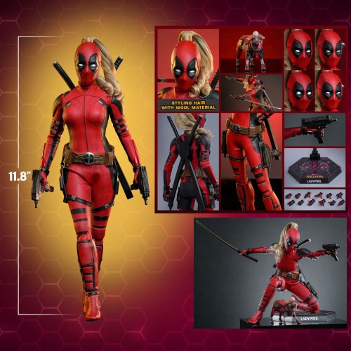 Hot Toys Deadpool & Wolverine Ladypool Sixth Scale Figure by Hot
