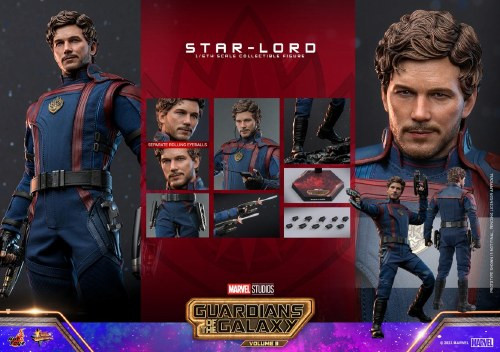 Guardians of the Galaxy 3 Star-Lord Sixth Scale Figure by Hot Toys