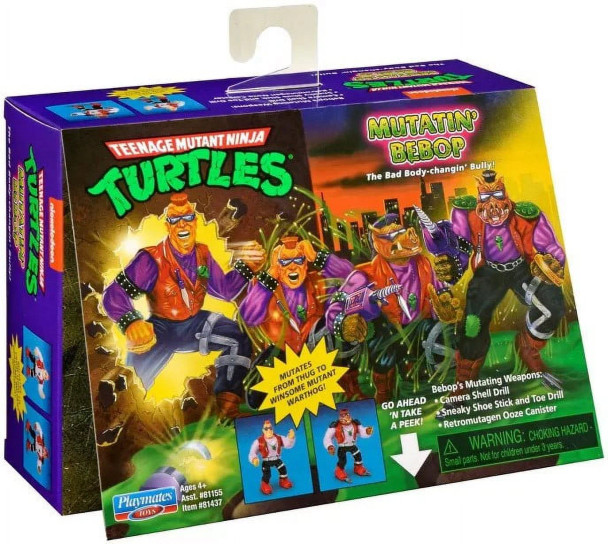 Playmates TMNT Mutations Mutatin Rocksteady