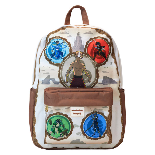 Loungefly Nickelodeon Avatar: The Last Airbender Nylon Full-Size Backpack
