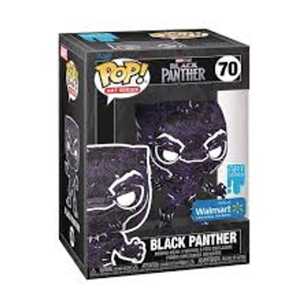 Pop! Artist Series: Marvel - Black Panther - Walmart (Exclusive) #70
