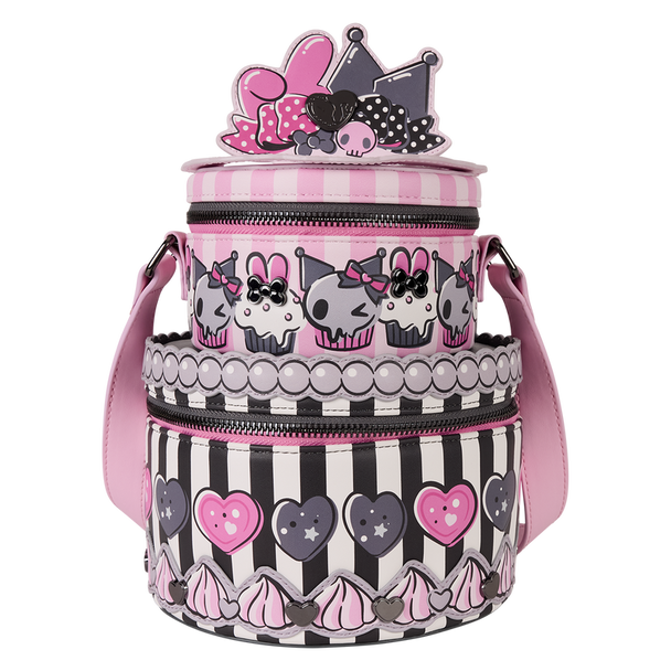 Loungefly Sanrio My Melody & Kuromi Figural Cake Crossbody Bag